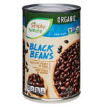 USDA  Organic Black Beans, 15 oz Can
