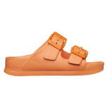 Kid's Orange Lightweight Molded Footbed Sandals, Size 13/1