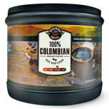 100% Colombian Medium Dark Ground Coffee, 24.2 oz