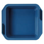 Reinforced Silicone Square Pan, Blue