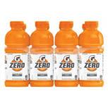 G  Zero Orange Sports Drink, 8 pack, 20 fl oz bottles
