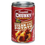 Chunky Steak & Potato Soup, 18.8 oz Can