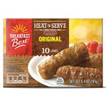 Frozen Heat & Serve Sausage Links, 10 Count
