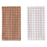 Taupe Kitchen Towels, 2 count