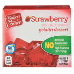 Strawberry Gelatin Mix, 3 oz