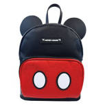 Disney Classic Mickey Mouse Small Backpack, 10" x 8" x 4.5"