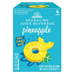 Sparkling Pineapple Juice, 8.4 fl oz cans, 4 pack