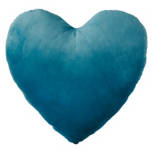 Blue Ombre Heart Decorative Pillow, 16" x 11.5"