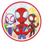2 Pack Spidey & Friends Dining Plate Set