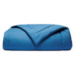 63” x 92” Twin/Twin XL Reversible Comforter, Blue