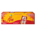 Grapefruit Belle Vie Sparkling Flavored Water - 12 pack, 12 fl oz