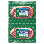 Grass Fed New York Strip Steaks, per lb