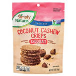 Coconut Cashew Chocolate Crisps, 3 oz