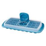 Ice Cube Tray with Lid - Blue, Mini