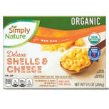 Organic Deluxe Shells and Cheese, 9.5 oz