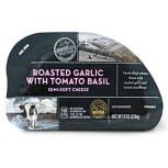Roasted Garlic & Tomato Basil Hand Crafted Cheese, 8 oz