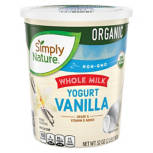 Organic Whole Milk Vanilla Yogurt, 32 oz