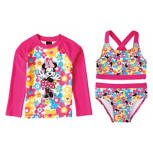 Kid's Disney Minnie Mouse Swimsuit 3 Piece Set, Size 2T