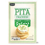 Garlic & Chive Pita Crackers, 5 oz