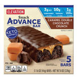 Caramel Double Chocolate Crunch Advance Snack Bars, 5 count