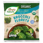 Steamable  Frozen Organic Broccoli, 10 oz