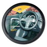 Black/Grey Steering Wheel Cover