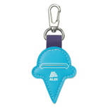GEAR Ice Cream Cone Quarter Holder Keychain