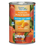 Yellow Cling Peach Slices in Extra Light Syrup, 14.75 oz