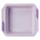 Reinforced Silicone Square Pan, Purple
