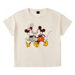Women's Disney Vintage Mickey & Minnie Mouse T-Shirt, Size M