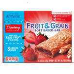 Strawberry Fruit and Grain Cereal Bars, 8 count