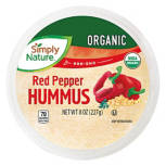 Organic Red Pepper Hummus, 8 oz