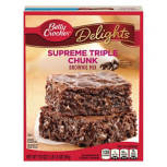 Supreme  Triple Chunk Brownie Mix, 17.8 oz