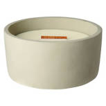 Outdoor Concrete Round Candle