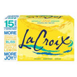 Lemon Flavored Sparkling Water - 15 pack, 12 fl oz can