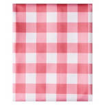 Red Gingham Oblong Indoor/Outdoor Tablecloth, 60" x 84"