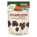 Organic Keto Dark Chocolate Coconut Clusters, 10 oz
