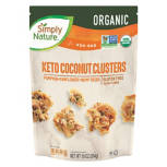 Organic Keto Super Seed Coconut Clusters, 10 oz