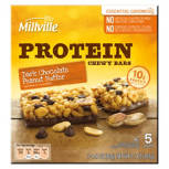 Dark Chocolate Peanut Butter Protein Chewy Granola Bars, 5 count