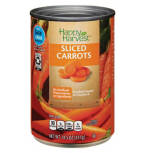 Sliced  Carrots, 14.5 oz Can