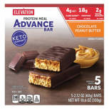 Chocolate Peanut Butter Advance Meal Bars, 5 count