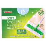 Unscented Dry Floor Wipes, 16 count