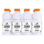 G  Zero Glacier Cherry Sports Drink, 8 pack, 20 fl oz bottles