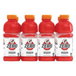 G  Zero Fruit Punch Sports Drink, 8 pack, 20 fl oz bottles