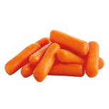 Organic  Baby Peeled Carrots, 16 oz
