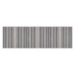 2' x 6' Berber Stripe Runner, Light Gray