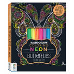 Neon Coloring Kit - Butterflies