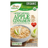 Organic Apple Cinnamon Instant Oatmeal Packets, 8 count