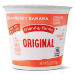 Low-fat Strawberry Banana Yogurt, 6 oz