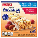 Cranberry Almond Advance Snack Bars, 5 count